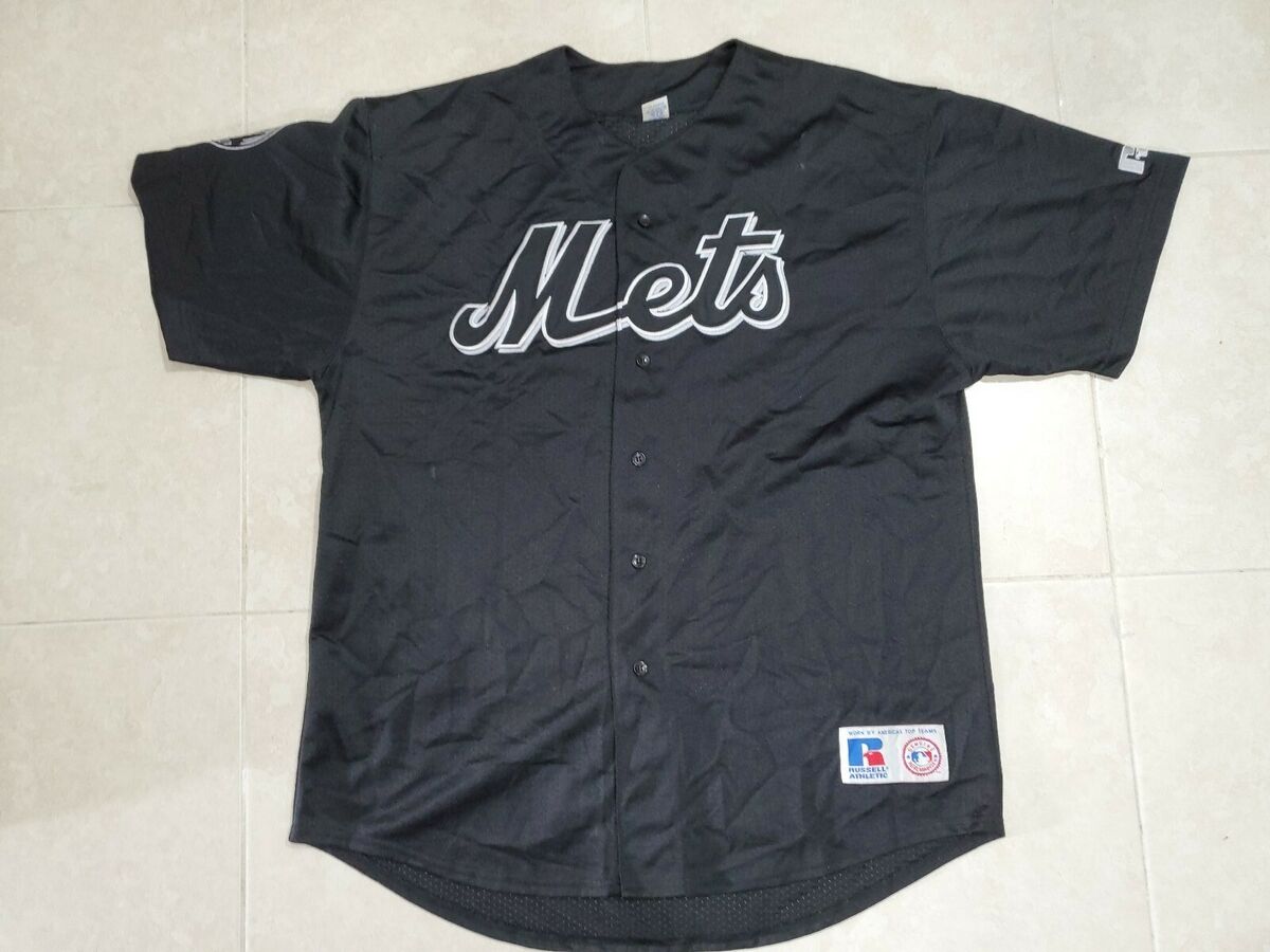 Vintage New York Mets MLB Black Edition Russell Athletic Vintage New York Mets MLB Black Edition Russell Athletic