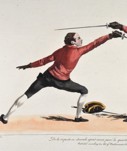 Angelo 1763 L'Ecole des Armes Fechten Fencing Escrime - Original antique print - Picture 3 of 5