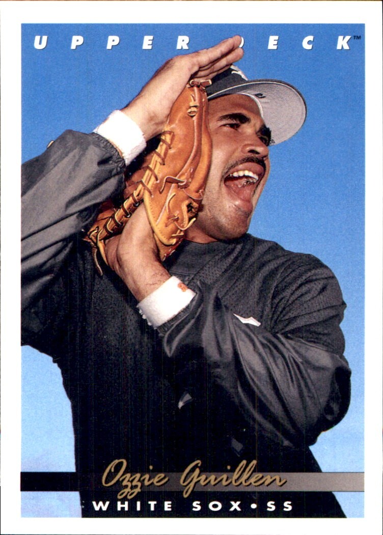 1993 Upper Deck GOLD HOLOGRAM #139 Ozzie Guillen CHICAGO WHITE SOX