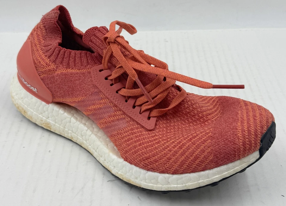 Adidas Ultra Boost X Tenis Para Mujer Talla 9.5 Naranja Malla Zapatos Atléticos Foto 2 de 4
