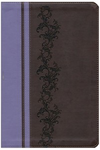 KJV-Rainbow-Study-Bible-Brown-and-Lavender-LeatherTouch-Thumb-Ind-BRAND-NEW