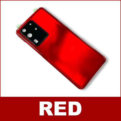 Akkudeckel Backcover Rückseite Glas Cover + Kameralinse für Samsung Galaxy S20 Ultra - Bild 16 von 17