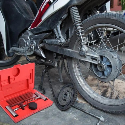 57PCS Car Tire Repair Tool Heavy Duty Flat Tire Repair Kits Plug Patch Truck Kit - Bild 10 von 12