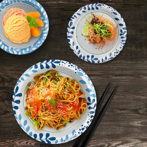 Member's Mark Ultra Dinner Paper Plates, 10", 204 ct. - Picture 4 of 5