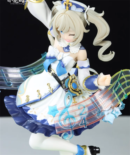 Genshin Impact Barbara Gunnhildr Cosplay PVC Figura Statua Modello Giocattolo Regalo 25cm - Foto 9 di 18