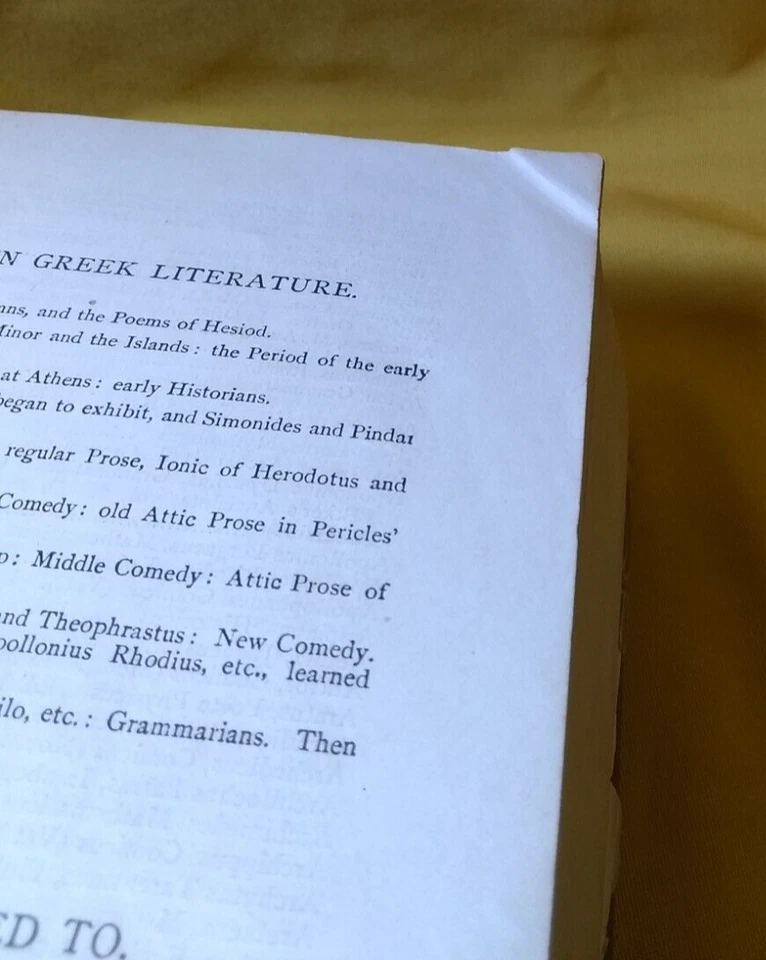 Greek-English Lexicon Liddell & Scott, 1897, HC 8th Edition Revised Ex-library - Image 3 of 4