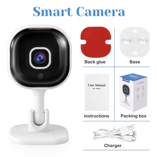 Wifi IP Security Camera Indoor Baby Monitor Home Camera 1080P Night Vision - Picture 19 of 19