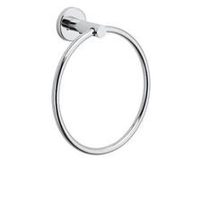 Rohl LO4APC Rohl Lombardia And Avanti Bath Towel Ring In Polished Chrome