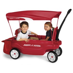 radio flyer ultimate comfort canopy wagon uv protection expandable radio flyer canopy