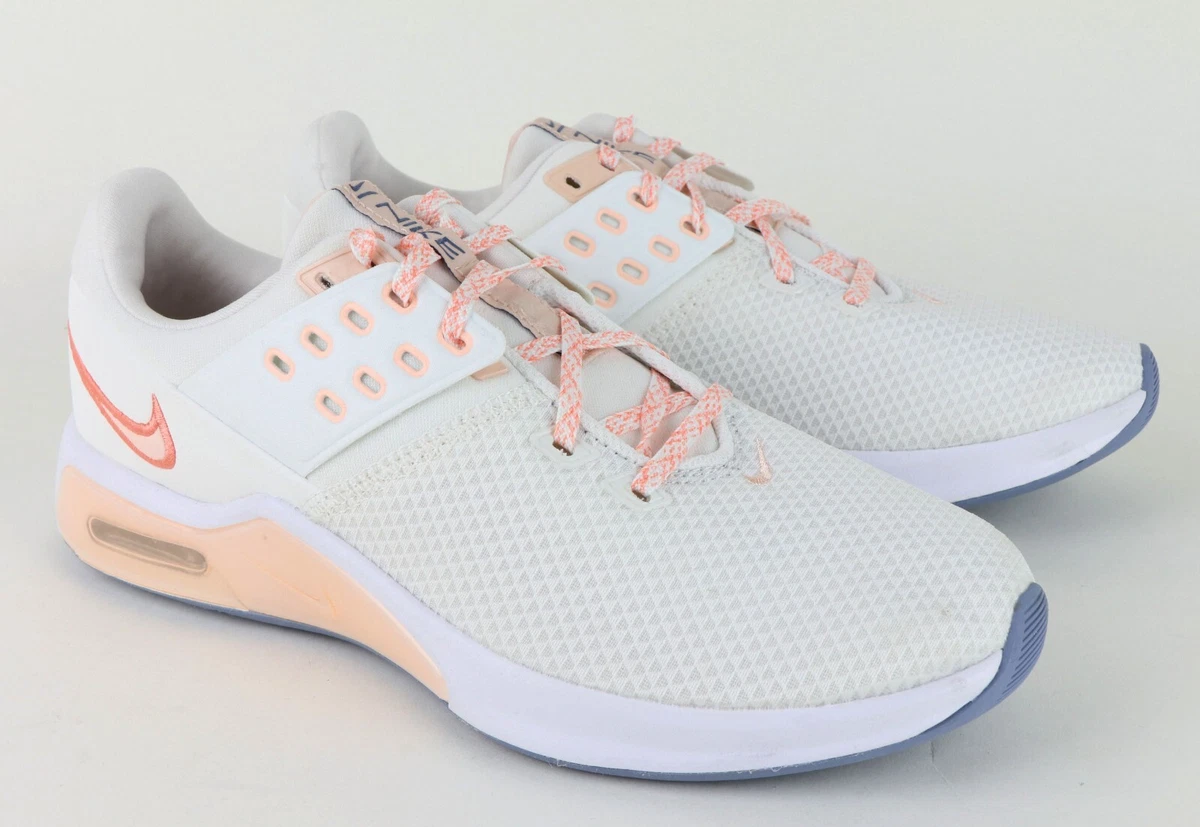 Nike Women s Air Max Bella TR 4 Training Shoes White Light Orange