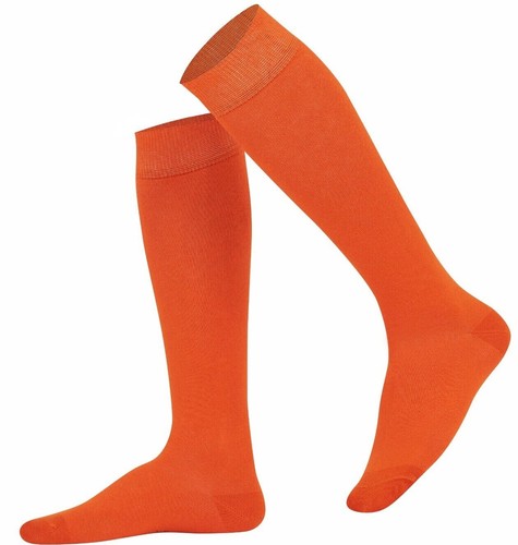 Mysocks Unisexe Hauteur Genou Chaussettes Uni, Coton Peigné, sans Couture Bout - Picture 56 of 69