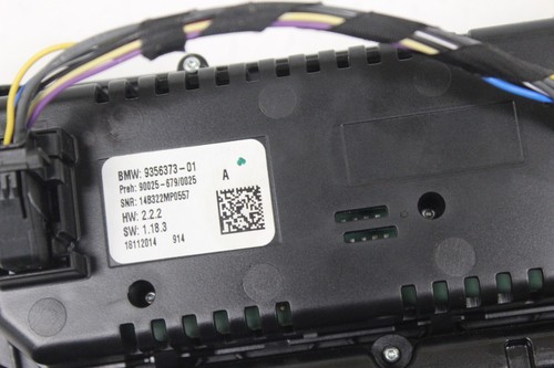 Front Center Dash Climate Air Conditining Control Unit Ceramic OEM BMW F15 F16 - Picture 10 of 10