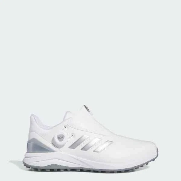 adidas Solarmotion BOA 24 Spikeless Golf White Silver Metallic for