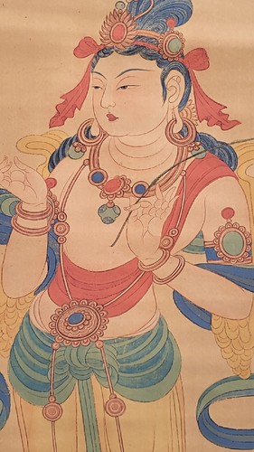 Fine-brush painting - Guanyin 工笔画-观音图 m6 - Bild 3 von 6