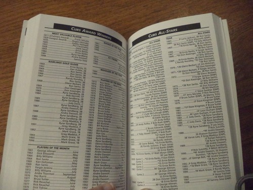 1999 CHICAGO CUBS INFORMATION MEDIA GUIDE  - Bild 10 von 10