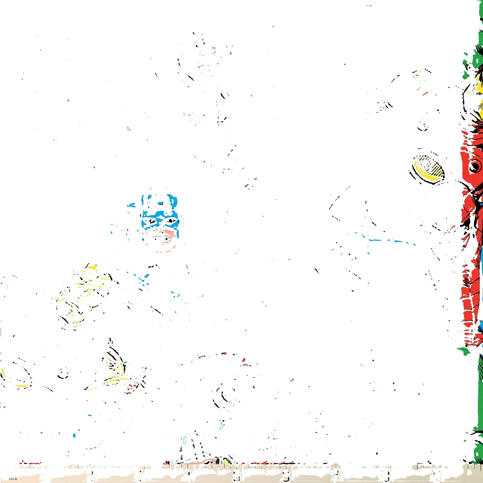 Marvel Algodón Dibujos animados, personajes de película/TV géneros artesanales