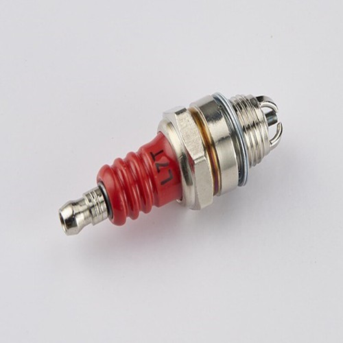 3-sided Pole Spark Plug L7T 2 Stroke Electrode Gasoline Chainsaw Brush Cutter - Afbeelding 6 van 8