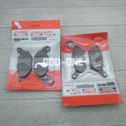 Brake Pads Set Yamaha XMAX 250 300 Front, Rear YAMAHA Genuine EBC Organic - Picture 5 of 6