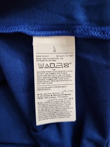 Old Navy Cloud 94 Soft Quarter Zip Pullover Mens L Blue Lightweight NEW - Picture 7 of 8