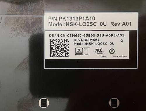 Tastatur Ersatz Tasten für Dell Latitude 3450 3470 etc Laptops UK NICHT Hintergrundbeleuchtung - Bild 8 von 8