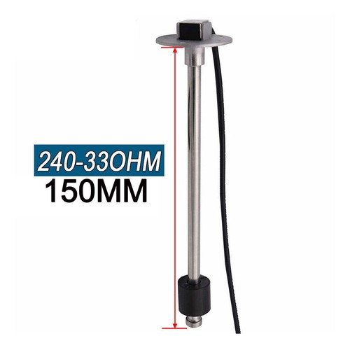 52mm Water Fuel Level Gauge Sensor Sender 240-33ohm / 0-190ohm Universal - Foto 21 di 49