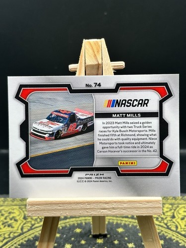 2024 Prizm Racing - Matt Mills - Red Ice Prizm - 74 - 第 2/2 張圖片