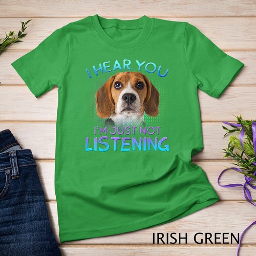 Camiseta unisex Beagle I hear you not listening - Imagen 6 de 15