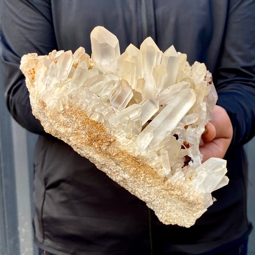3.5LB A+++Large Natural white Crystal Himalayan quartz cluster /mineralsls - Picture 9 of 16