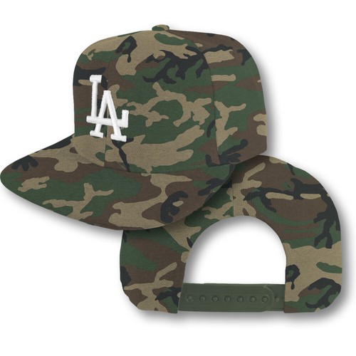 Dodgers Snap Back Cap Hat Embroidered LA Men Adjustable Flat Bill - Picture 16 of 16