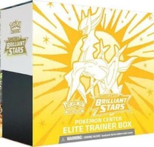 Pokemon Trading Card Game Sword & Shield Brilliant Stars Pokémon Center Elite...