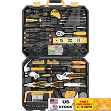 228 Piece Socket Wrench Tool Set Mechanic Hand Tool Kit W/ Storage Case Durable