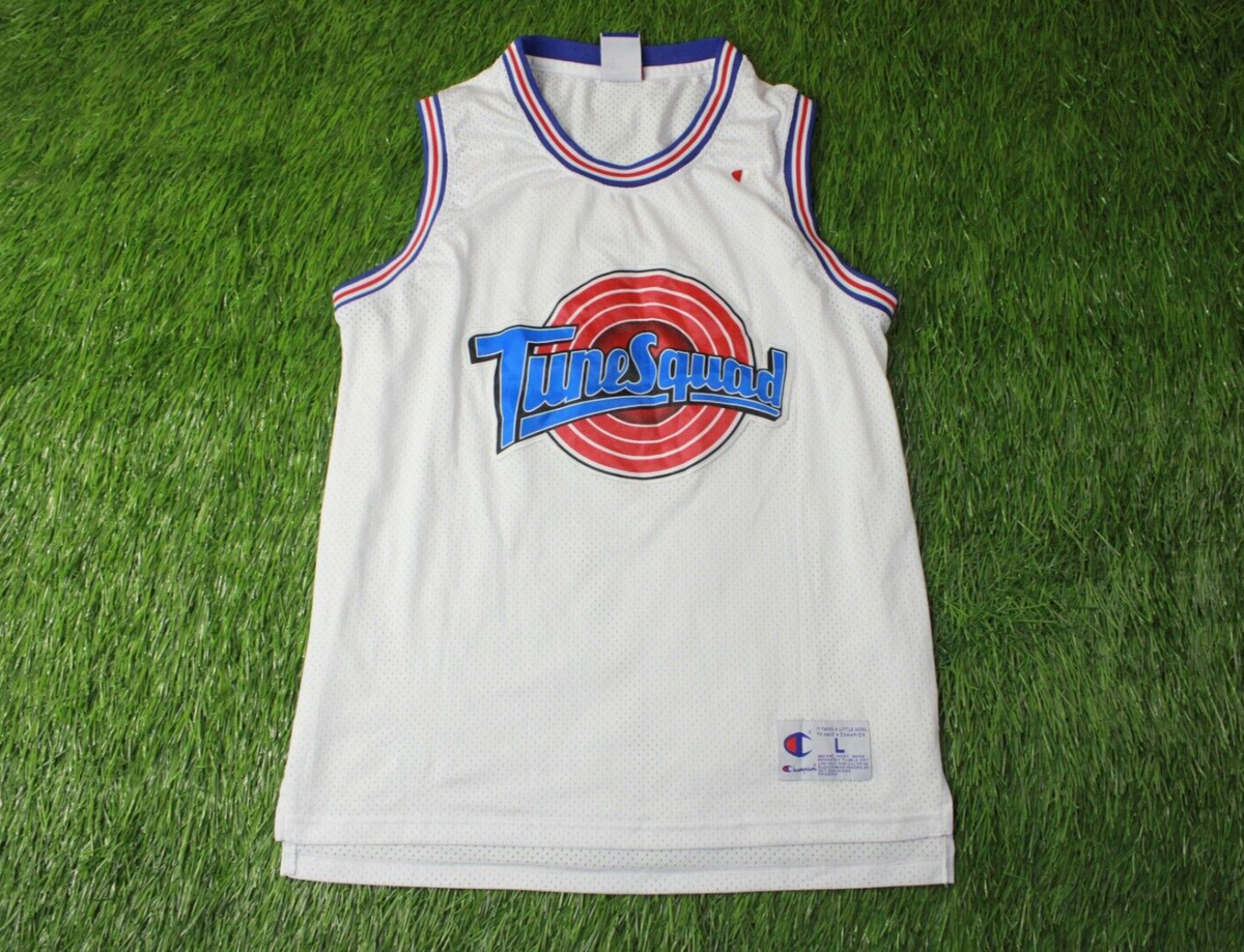 TUNES SQUAD # 1 BUGS RARE BASKETBALL SHIRT JERSEY CHAMPION
