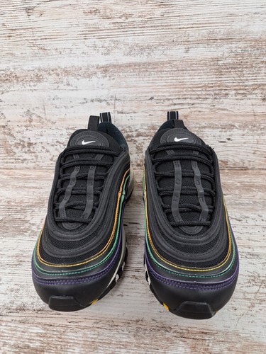 Nike Air Max 97 Multi Stitching Black Psychic Purple CK0738-001 Women's Size 5 - Picture 4 of 8