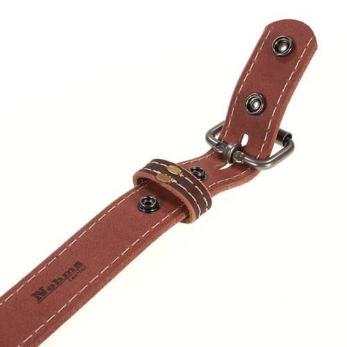 Men's Genuine Buffalo Leather Belt, 1 1/2" width, Amish Handmade, Black & Brown - Picture 9 of 32