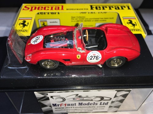 1:43 Art Models ARTS02 GUASTI/BAZZI FERRARI 500 TRC MILLE MIGLIA #276 RED 1956 - Picture 2 of 8