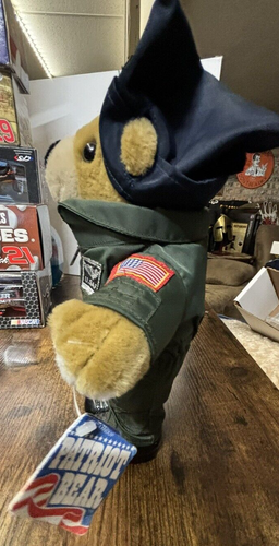 Vintage 1994 VCS PATRIOT BEAR US AIR FORCE NEU MIT ETIKETT - Bild 5 von 5
