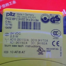 Pilz PNOZ X8PC 787760 SAFETY RELAY