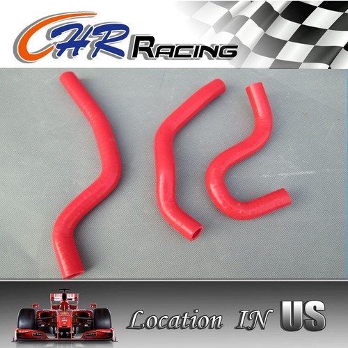 Manguera roja radiador silicona para Honda CR80R/1998-2002 CR85 CR85R/EXPERT 2003-2008 - Imagen 2 de 2