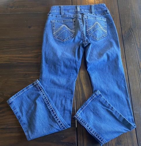 Ariat Real Denim Blue Jeans Mid Rise Straight 28R - Bild 9 von 10