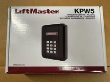 Liftmaster KPW5 5 Code Wireless Keypad Security+ 2.0 LED Backlight Metal Keypad