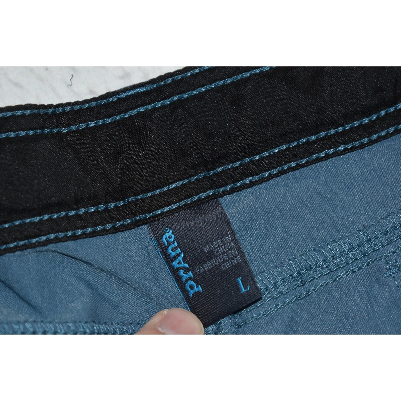 prana cargo camping hiking wicking performance shorts