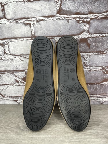 Arche Laius Damen-Ballerinas sandfarben hellbraun Nubukleder niedriger Absatz Größe 40 EU/9,5 M US - Bild 16 von 19