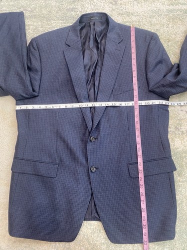 Blazer Lauren Ralph Lauren 46 R Azul Marino Lana 2 Botones Abrigo Deportivo Ralph Lauren - Imagen 4 de 9