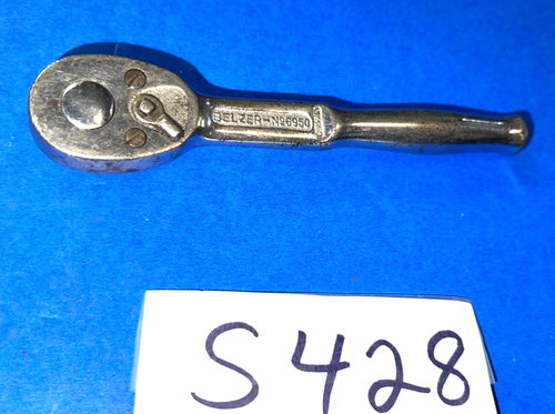 BELZER TOOLS 1/4 DRIVE RATCHET No.6950 MADE IN GERMANY - Picture 7 of 18