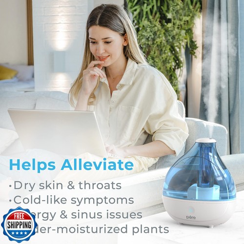 Pure Enrichment MistAire Ultrasonic Cool Mist Humidifier - Quiet Air Humidifi - Picture 3 of 5
