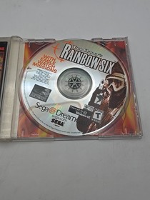 Tom Clancys Rainbow Six Sega Dreamcast CIB Complete Tested Strategy Shooter Game