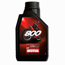 MOTUL Motorrad Motoröl 800 FACTORY LINE OFF ROAD 2T Cross ESTER Core® 1 Liter