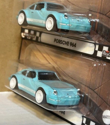 2024 Hot Wheels Boulevard Porsche 964 Aqua Blue Teal #103. *Lotto di 2*. - Foto 4 di 17