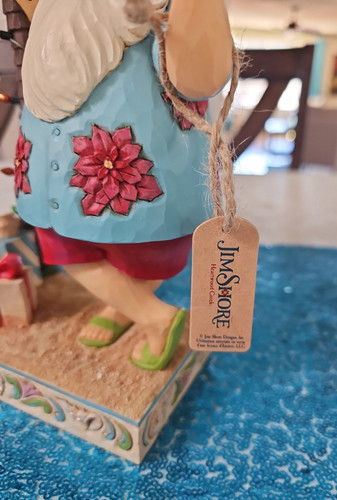Jim Shore Santa "All I Want for Christmas Is The Beach" NEW - Picture 6 of 6