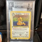 Pokémon TCG Dragonite Fossil 1st Edition 4/62 Holo Rare 1999 BGS 9